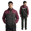 Lifelong Men's Raincoat Set | Raincoat for Men Waterproof | Waterproof Polyester Double-Coated Reversible Rain Suit | Hooded Jacket with Inner Mobile Pocket & Pants | Standard Length for Hiking, Camping