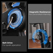 Lifelong Magnetic Spin Fitness Bike|12Kg Flywheel 9-Levels Adjustable Resistance| Gym Equipment| Exercise Cycle for Home with Magnetic Brake|Gym Equipment for Home Workout| Max Weight-120 kg