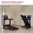 5HP Peak Foldable Treadmill