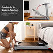 Lifelong 4.5HP Motorized Treadmill for Home | 2 Level Manual Incline | Foldable Handle | Max Speed 12 km/h | LED Display | 12 Workout Programs | 100 kg Capacity | Ideal Gym Equipment for Home Workout