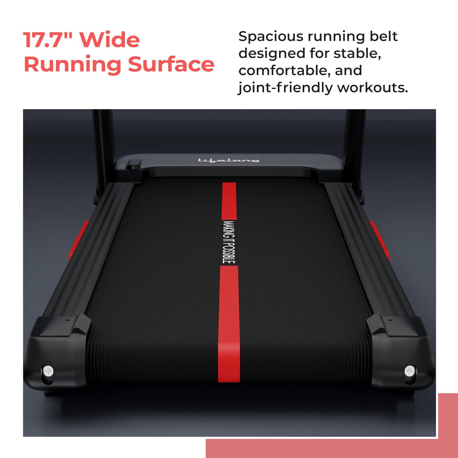 6HP Motorized Treadmill with 25 Levels Auto Incline