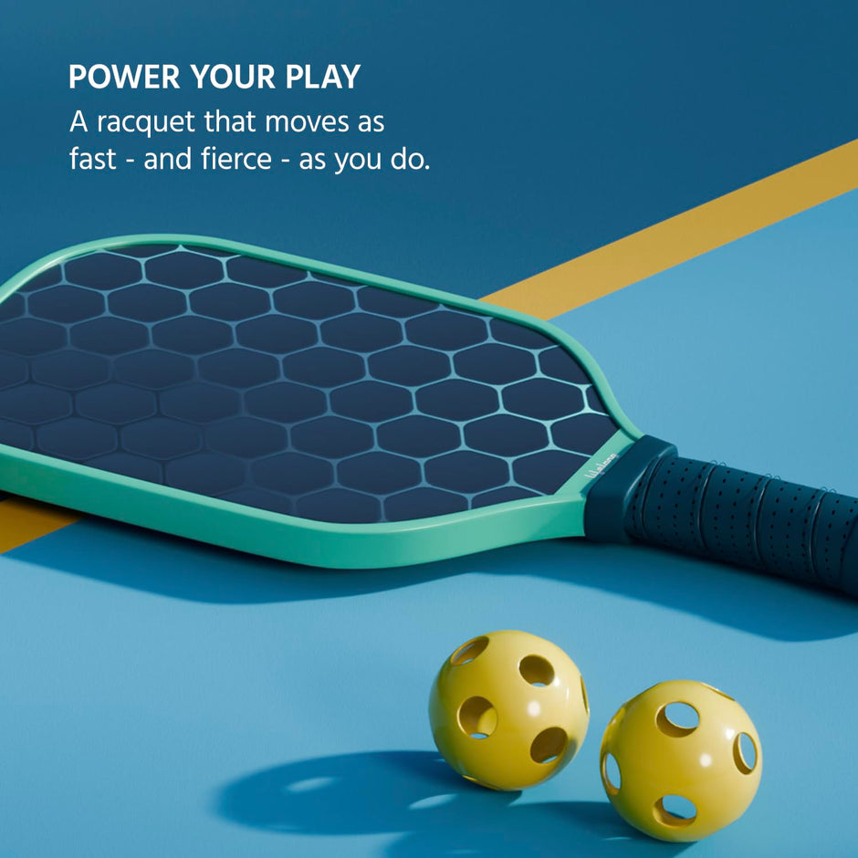 Lifelong Professional Pickle Ball Paddle | Fiberglass Material | Pickle Racket Set | Game Set for Kids Adults Outdoor Family Game Pickleball Paddles Gift for Kids,Blue