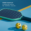 Lifelong Professional Pickle Ball Paddle | Fiberglass Material | Pickle Racket Set | Game Set for Kids Adults Outdoor Family Game Pickleball Paddles Gift for Kids,Blue