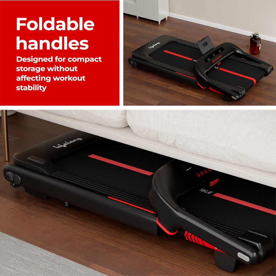 6HP Motorized Treadmill with 25 Levels Auto Incline