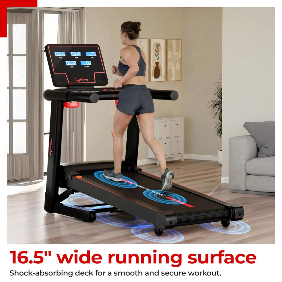 5HP Peak Foldable Treadmill