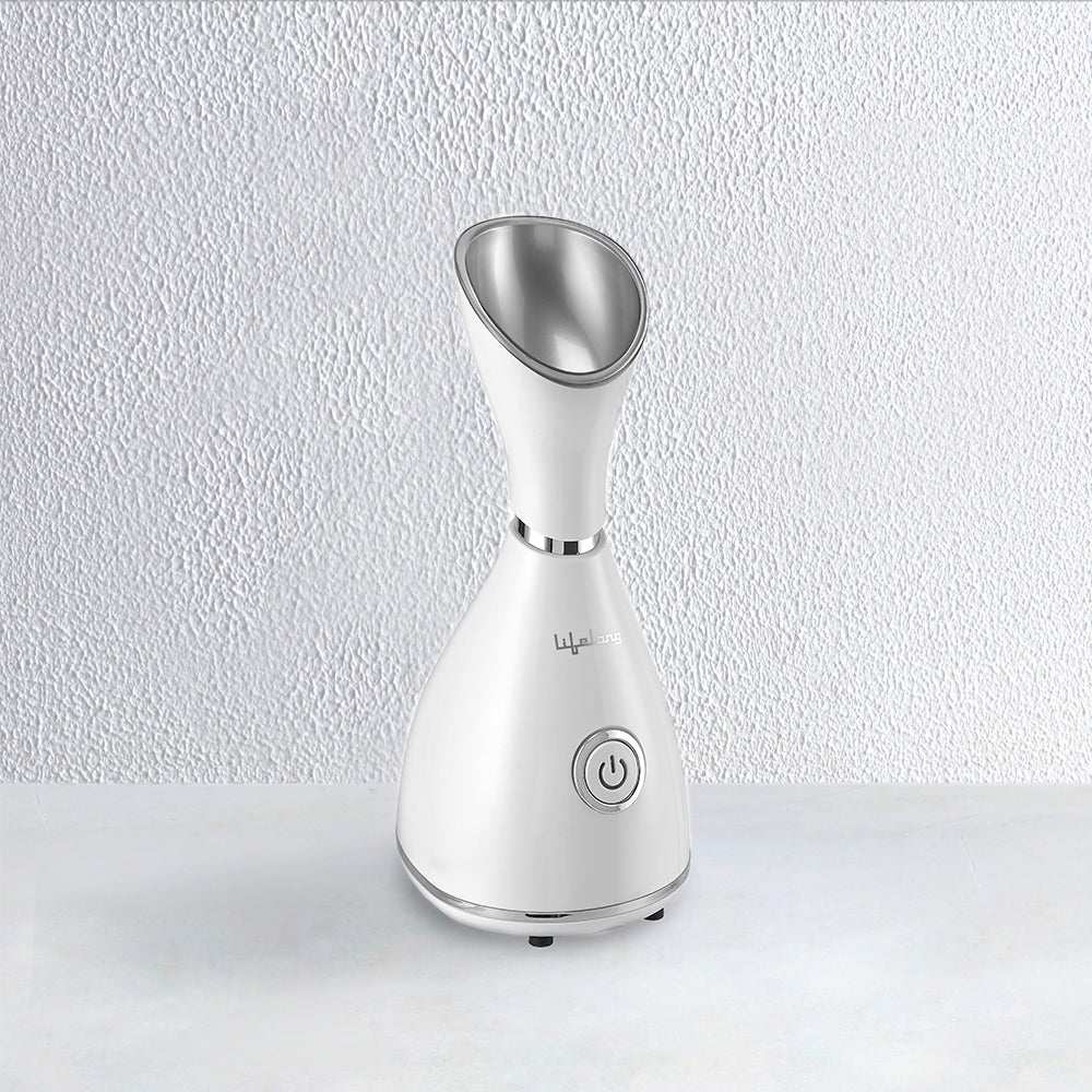 Facial Steamer for Clogged Pores, Acne, Skin Care, Cold and Cough with Nano-Ionic Technology