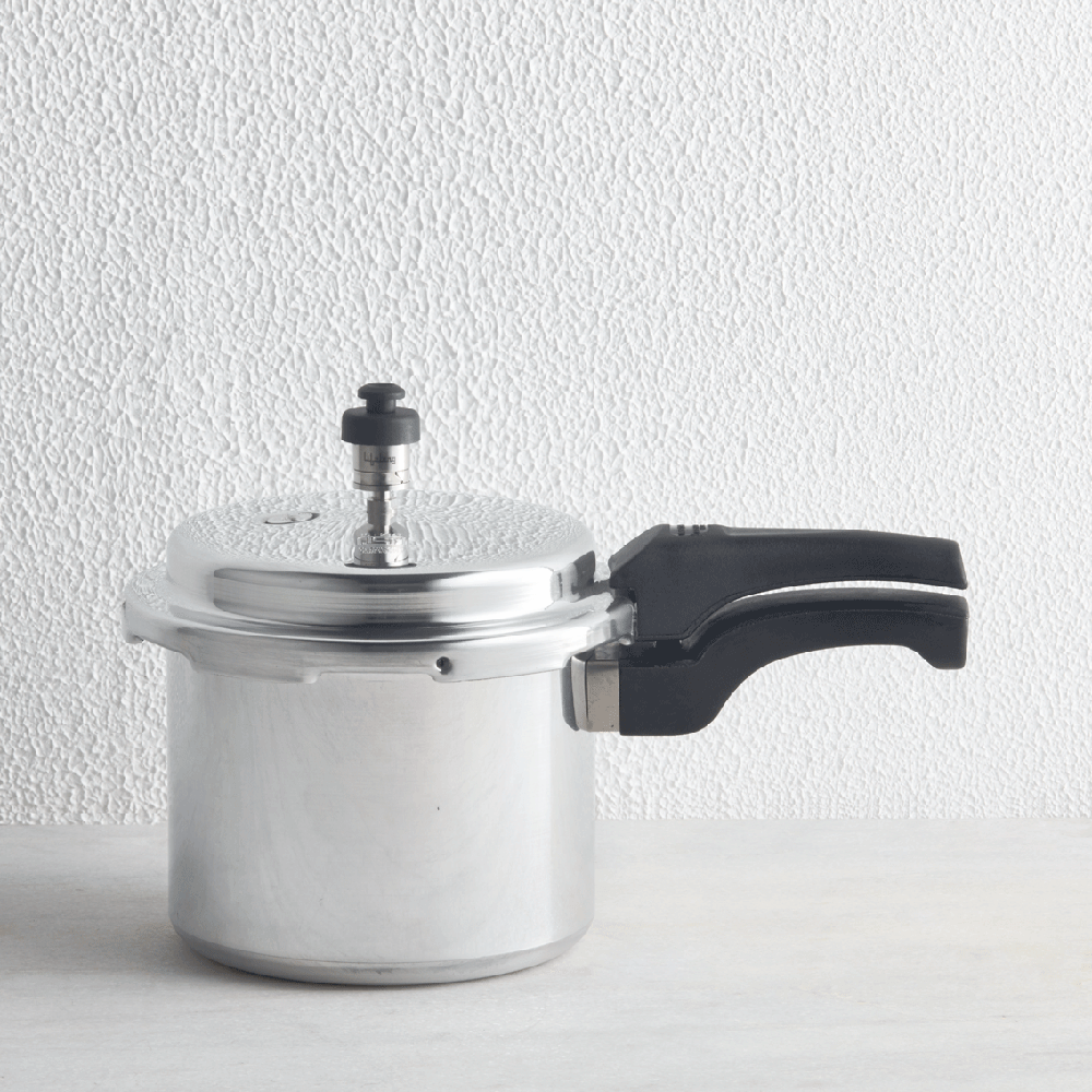 Outer Lid Pressure Cooker, 3 Litre - Induction & Gas Compatible (ISI Certified)