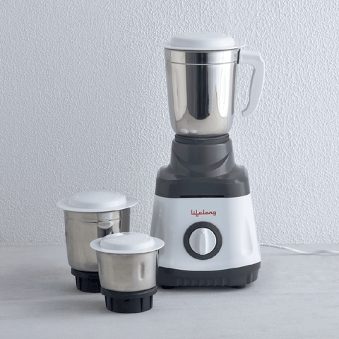 Bolt 750 Watt Mixer Grinder With 3 Jars (ISI Certified)