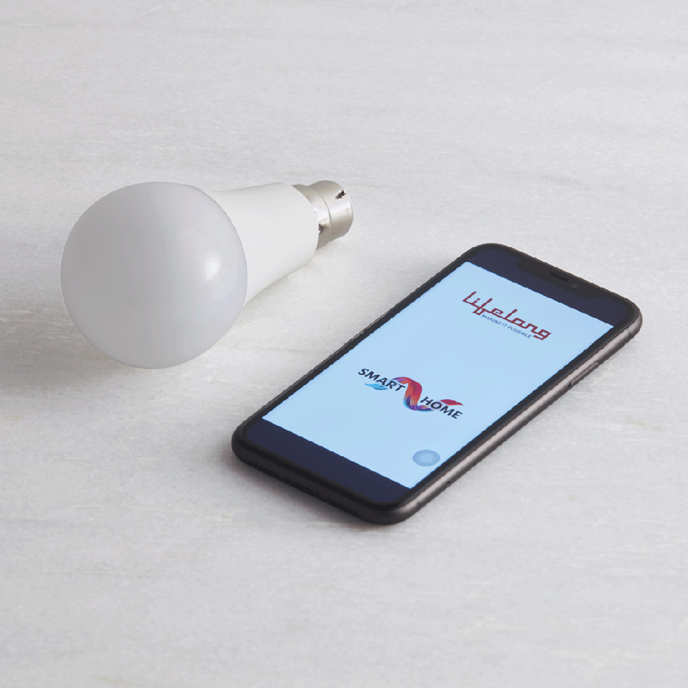 Wi-Fi Smart LED Bulb - 16 Million Colours + Shades of White (12 W)