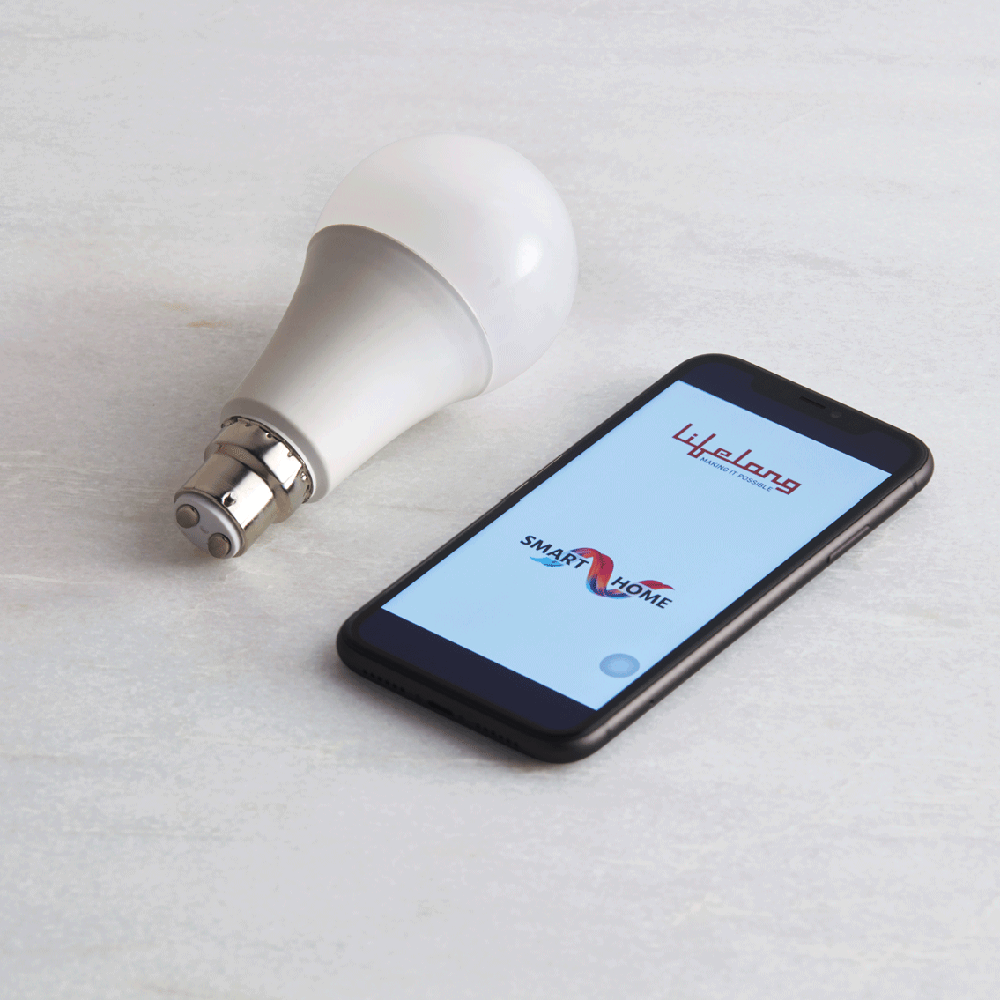 Wi-Fi Smart LED Bulb - 16 Million Colours + Shades of White (12 W)