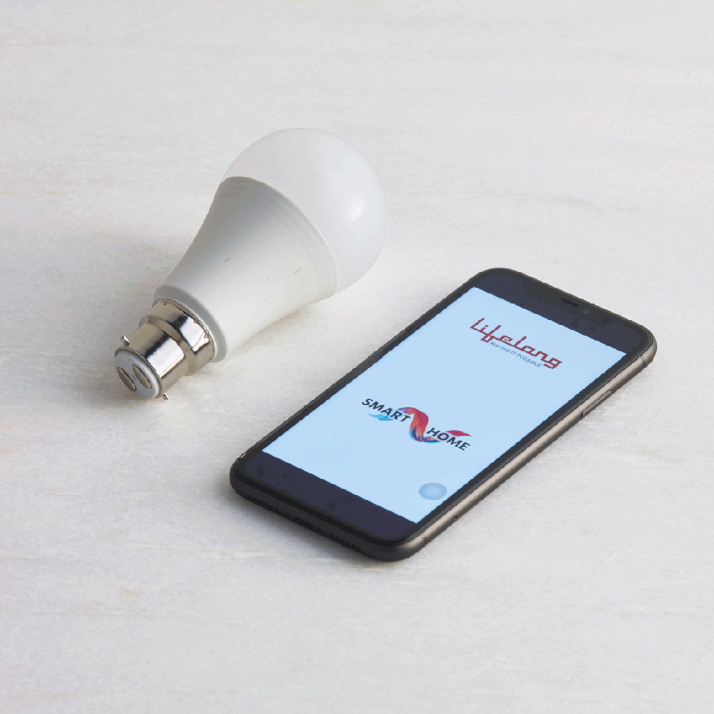 Wi-Fi Smart LED Bulb - 16 Million Colours + Shades of White (9 W)