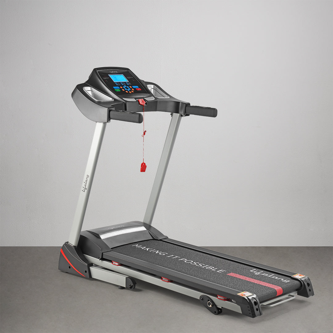 Fit Pro 4.5 HP Peak Motorised with Heart Rate Sensor and Manual, Incline Treadmill