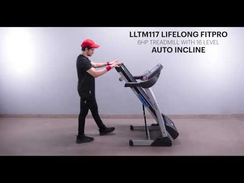 6HP FitPro Treadmill with 16 Level Auto Incline