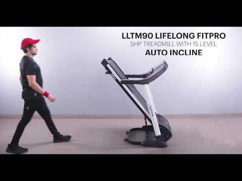 5HP Fit Pro Treadmill with Heart Rate Sensor