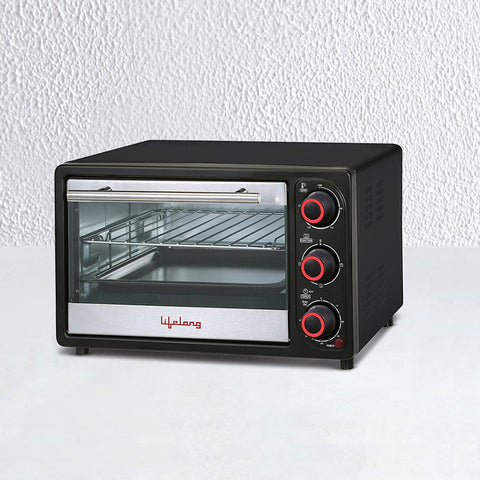 16L 1200-Watt Oven Toaster Griller, Black
