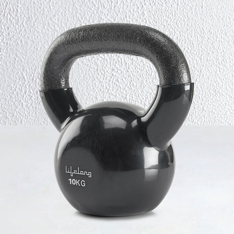 10 kg Vinyl Cast Iron kettlebells